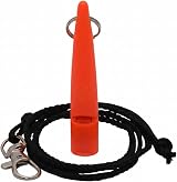 ACME 210.5 Classic Dog Whistle with Lanyard Orange Patented Sound Chamber