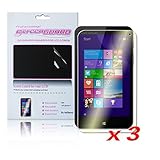 Infiland 3-PACK Cystal Clear Screen Protector Film Guard For HP Stream 7 Tablet (HD Clear) (Only Fit for HP Stream 7 , Not Fit for HP Stream 8)