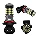 LUYED 2 X 900 Lumens Super Bright 3014 78-EX Chipsets H10 9140 9145 Led Bulbs Used For DRL or Fog Light,Xenon White