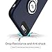ICONFLANG Compatible Phone case for iPhone 6 Plus Case with Ring Kickstand, 360 Degree Rotating Ring Grip Case for iPhone 6 Plus Dual Layer Shockproof Impact Protection iPhone 6+ Case (Dark Blue)
