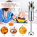 Immersion Hand Blender, Powerful 4-in-1 Handheld Stick Blender Sets with 500ml Food Chopper, 600ml Beaker, Egg Whisk for Puree Baby Food, Smoothies, Sauces and Soups