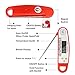 Meat Thermometer, ARNIL Waterproof Digital Meat Thermometer Instant Read Digital Food Cooking Thermometer with LCD Backlit Function for Kitchen, BBQ, Grilling, Candy, Milk, Grill Smoker