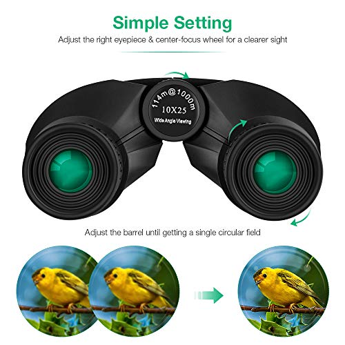 2 Binoculars+Adults+Kids+KidoMe+Professional