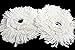 Tripact Inc PRO 360 Rotating Spin Magic Mop - Dual Drying Version Replacement Mop Heads (Pro 360 Clean) - 2 Pack