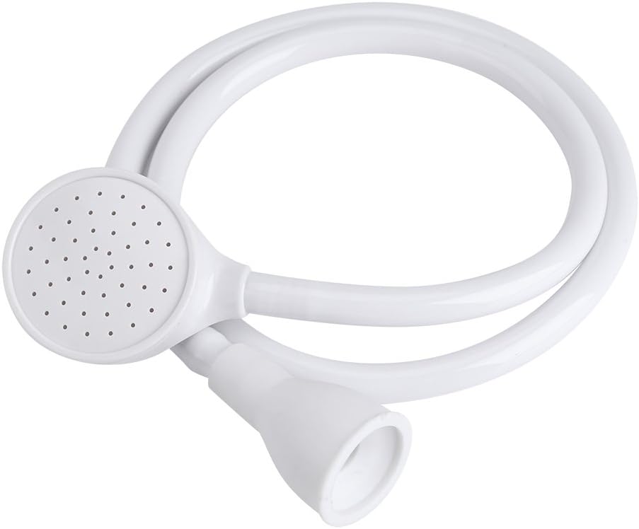 ROBTLEPet Faucet Sprayer, Dog Shower Head Spray Drains Strainer Pet Bath Hose Sink Washing Hairdresser Hair Wash Pet Push Saving Shower(Single Tap Type)
