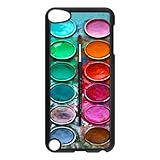 Watercolor Palette Protective Hard PC Back Fits Cover Case for iPod Touch 5, 5G (5th Generation)