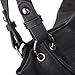 Handbags for Women WISHESGEM Large Capacity Ladies Hobo Purses Top Handle PU Leather Shoulder Bags Black
