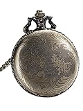 Mudder Vintage Quartz Pocket Watch with Chain