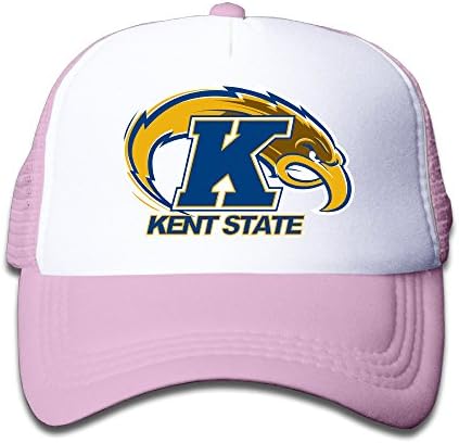 EVALY Boys And Girls Kent State University Athletic Logo Mesh Sun Caps