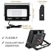 Onforu LED Flood Light Outdoor 50W 4200LM, Color Changing Led Stage Lights Bluetooth APP Control Uplighting, 2 Pack RGBW Uplights for Events, Warm White 2700K Spotlights&DIY Colors&Music Sync, IP66