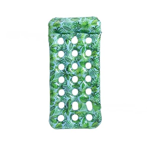 Pool Hammocks for Adult,Inflatable Pool Floats 4 in 1,Inflatable Pool Lounger with Headrest,PVC Water Floating Hammock,70x39 in Lilo Floats Rafts,Swimming Pool Float Chair for Summer Beach (GREEN)