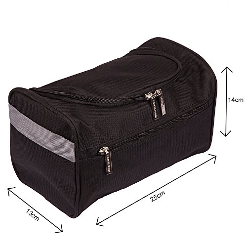 TravelMore Hanging Travel Toiletry Bag Organizer & Bathroom Hygiene Dopp Kit with Hook for Traveling Accessories… - Image 3