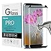 Galaxy S8 Screen Protector,Galaxy S8 Tempered Glass,[Case Friendly][Anti-Bubble][3D Curved Glass] Tempered Glass Screen Protector for Samsung Galaxy S8