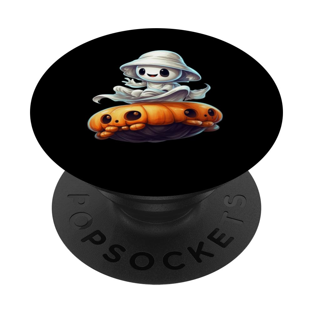 Alien Ghost Tshirt Alien Spaceship Aircraft Addiction Lovers PopSockets Swappable PopGrip