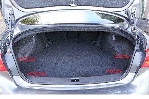 Envelope Style Trunk Cargo Net for Infiniti Q50 Q50 Hybrid 2014 2015 2016 2017 2018 BRAND NEW
