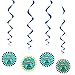 Kids Birthday Decorations under 10 Boys - Birthday Party Supplies for Kids All in One Pack - Navy Blue by K-F Decorations