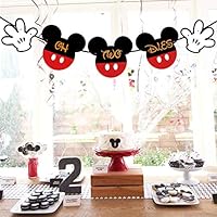 Mickey Mouse Oh Twodles Banner Classic Mouse 2nd Birthday Party
