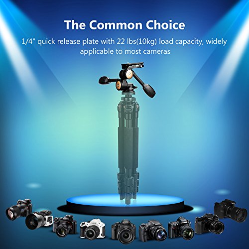 image for COOCHEER Tripod Head, Video Head for Manfrotto Benro Gitzo Tripods, Mo