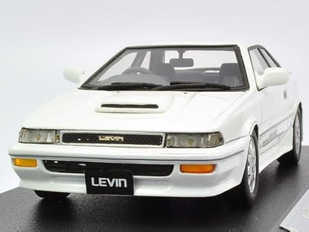 Amazon Hi Story ハイストーリー 1 43 トヨタ カローラ レビン Gt Z Ae92 19 ホワイト ミニカー ダイキャストカー おもちゃ