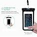 Mpow Universal Waterproof Case, IPX8 Waterproof Phone Pouch Dry Bag Compatible for iPhone Xs Max/Xs/Xr/X/8/8plus/7/7plus/6s/6/6s Plus Galaxy s10/s9/s8 Note 9/8 Google Pixel HTC12 (Black+Blue 2-Pack)