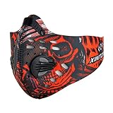 Avanigo Dust Mask Anti Pollen Allergy Riding Half Face Mask Filter for Running Cycling