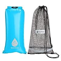 Såk Gear SnorkelSåk 2-in-1 Mesh Snorkel Bag with Removable Interior Waterproof Dry Bag | Blue