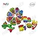 Pigflytech PF Ultra-Light Plasticine Modeling Clay Artist Studio Toy, 24 Color Clay Set