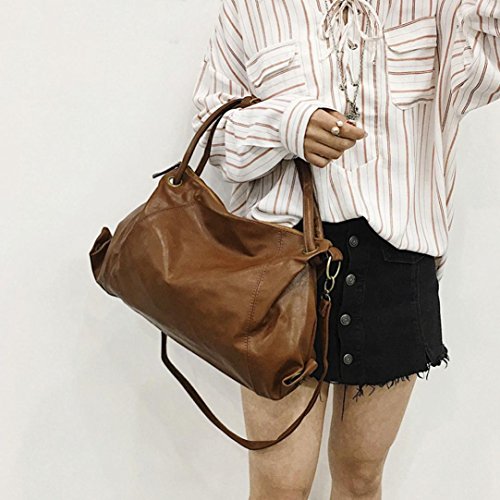 Women Handbag ,Todaies Woman Tote Casual Bags Crossbody Bag Hobos Bag Handbag Shoulder Bag 2018 (45cm(L)9cm(W)30cm(H), Brown)