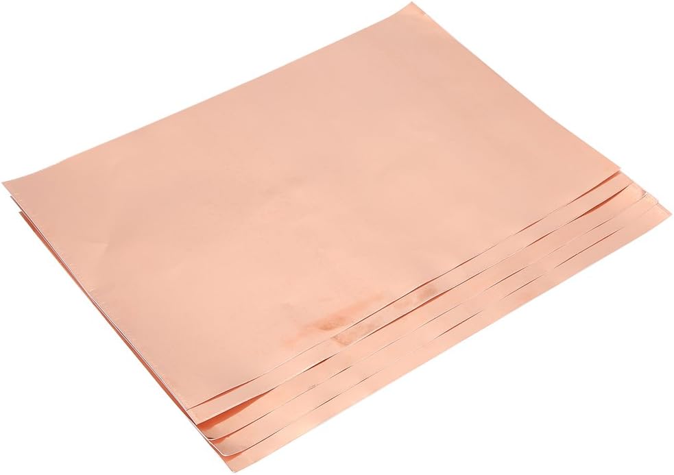 Copper Foil Sheets, SingleSide Tape with Conductive Adhesive for