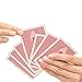 TRIUMPH Casino Class Poker Playing Cards Premium Deck of Poker Cards Bulk 12 Pack - 6 Red / 6 Blue, Standard Index Plastic Coated Linen Finish Professional Card Decks, Made in The USA