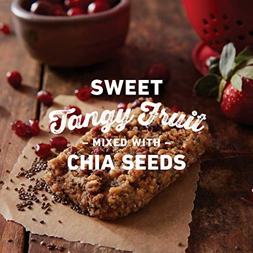 CLIF BAR - Energy Bars - Berry Pomegranate Chia - (2.4 Ounce Protein Bars, 12 Count)