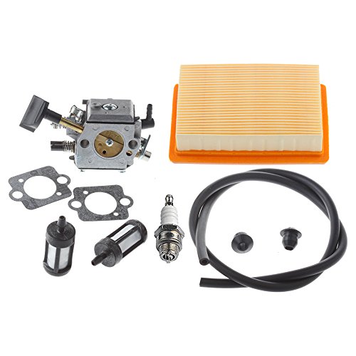 Hipa Carburetor with Repower Kit Air Filter for STIHL BR340 BR340L BR380 BR420 BR420C SR340 SR420 Backpack Blower