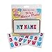 Ride Along Dolly Kid's Bicycle Customizable License Plate -Make Your Own Bike Name Plate -Includes Over 150 Letter and Cute Number Stickers Decals, Fits Most Bikes -Holiday for Girls