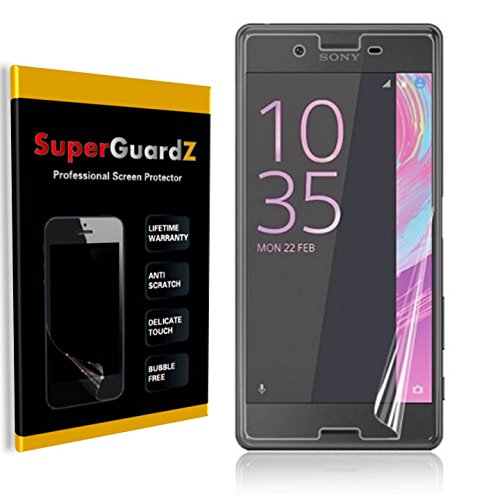 [8-Pack] For Sony Xperia X - SuperGuardZ Screen Protector, Ultra Clear, Anti-Scratch, Anti-Bubble,