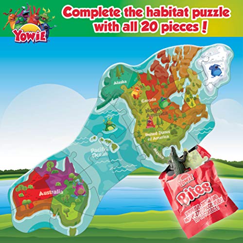 Yowie Bites Chocolate with Surprise Inside Easter Prize Tray of 8 Boxes Each Box Contains