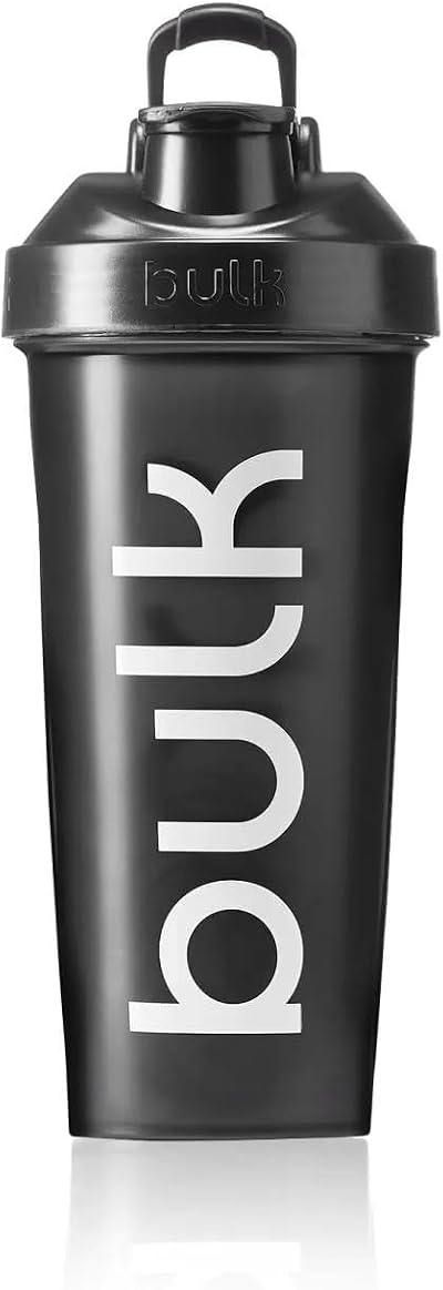 Bulk Iconic Shaker Bottle 1000ml Gunmetal Black Leak-Proof BPA-Free