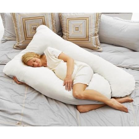 Today S Mom Cozy Comfort Pregnancy Pillow White 1 Ea Amazon Co