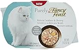Fancy Feast Appetizers Natural Seabass and Shrimp Cat Food, 2-Ounce Pouch, Pack of 10