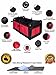 AUTOARK Multipurpose Car SUV Trunk Organizer,Durable Collapsible Adjustable Compartments Cargo Storage,AK-032