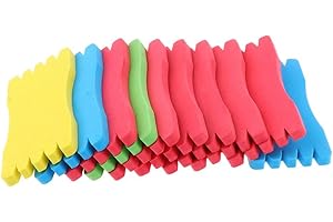 10pcs Foam Rig Winders Fishing Hook Lure Line Feather Storage Board Durable and Useful Ingenious Treatment