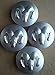 Wheel Center Caps Cap Dodge Oem Retrofit Kit of 4 Mopar MATTE FINISH by Replacement