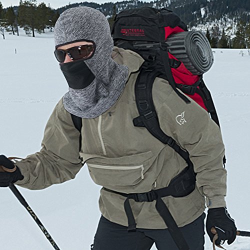 image for SAITAG Windproof Balaclava Ski Mask Cold Weather Keep Wram Face Mask f