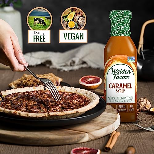 Walden Farms Variety Pack Syrups 12 oz Strawberry, Chocolate and