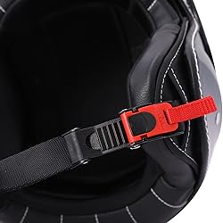 Harssidanzar Motorcycle Helmet Dual Visor Open Face