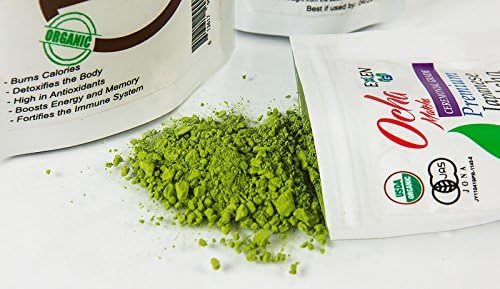 USDA Approved Organic Matcha Tea from Japan, 30g, Ceremonial Grade, Premium Quality, Healthy Weight Loss, 0 Calories, High in Antioxidants, Boost Energy and Memory, Fortifies the Immune System