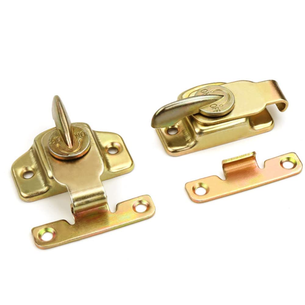 Heuskay 2 Pcs Dining Table Locks Metal Padlocks Hasps Locks Dining Table Connector Cabinet Locks