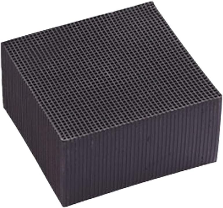 FILOL Eco-Aquarium Water Purifier Cube, Fish Tank Filtration Material Rapid Activated Carbon Water Purification Filter for Aquarium Cleaning,Water Tank Water Purification (Black -1PC)