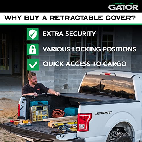Gator Recoil Retractable Truck Bed Tonneau Cover G30383 Fits 2017