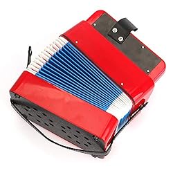 Tosnail Kids Accordion Toy 10 Keys Buttons Control