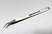 Rubber Tipped Tweezer Bent Tip Slide Locking Button Lock 6